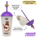 Copo Original Bts Bt21 Kpop Muda De Cor Shooky Bangtan Boys Temático Divertido Colecionável
