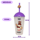 Copo Original Bts Bt21 Kpop Muda De Cor Shooky Bangtan Boys Temático Divertido Colecionável