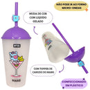 Copo Canudo Bt21 Kpop Bts Oficial Bangtan Army Muda Cor Mang
