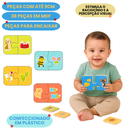 Jogo Educativo Didático Be A Bá O Que Eu Como? Criança Diversão Brincadeira Menino Menina Infantil