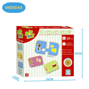 Jogo Educativo Didático Be A Bá O Que Eu Como? Criança Diversão Brincadeira Menino Menina Infantil