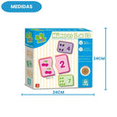 Jogo Pedagógico Números 1 A 10 Brinquedo Educativo Didático Criança Infantil Contar Diversão