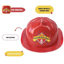 Capacete Bombeiro Infantil Resgate Brinquedo Fantasia