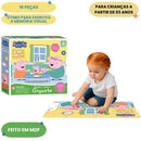 Jogo Quebra Cabeça Gigante Peppa Pig Nig Brinquedos Infantil Criança Diversão Brincadeira Presente