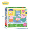 Jogo Quebra Cabeça Gigante Peppa Pig Nig Brinquedos Infantil Criança Diversão Brincadeira Presente