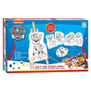 Brinquedo Kit Pintura Patrulha Canina Infantil Criatividade Nig