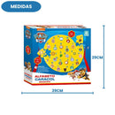 Alfabeto Caracol Madeira Jogo Patrulha Canina Nig Brinquedos Diversão Criança