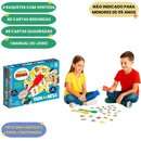 Jogo de Mesa Tapa na Mesa Turma da Mônica Brinquedos Diversão Família Infantil