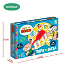 Jogo de Mesa Tapa na Mesa Turma da Mônica Brinquedos Diversão Família Infantil