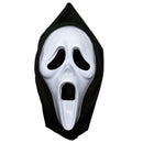 Máscara Adulto Pânico Filme Halloween Capuz Monstro Terror Caveira Festa Fantasia