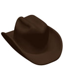 Chapéu Cowboy Marrom Boiadeiro Country Vaquejada Fazenda Festa Peão Rodeio