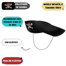 Chapéu Pirata Infantil Mar Festa Fantasia Criança Caveira Gancho Capitão