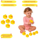 Brinquedo de Banho Patinho Amarelo Bebê Criança Piscina Banheira Brincadeira Chuveiro Megalomania