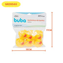 Brinquedo de Banho Patinho Amarelo Bebê Criança Piscina Banheira Brincadeira Chuveiro Megalomania