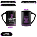Caneca Profissão Leciona Café Leite Presente Professor Mestres Futuro Lição Ensina Ponto Criativo