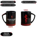 Caneca Profissão Odontologia Presente Café Chá Leite Profissão Estilo Clínica Odonto Ponto Criativo