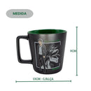 Caneca Buck Attack On Titan Eren Tatakae Anime Cerâmica 400ml Café Leite Presente Megalomania