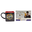 Caneca Cubo Harry Potter Wizarding World Filme Saga Bruxo Magia Presente Cerâmica 300ML