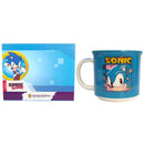 Caneca Sonic Tails Amy Knuckles Azul Amarelo Game Sega 350ml Café Leite Chá Desenho Presente