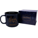Caneca Harry Potter Hogwarts 350ML Saga Bruxo Cerâmica café Leite Presente