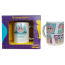 Caneca Cerâmica Pop Baby Yoda Too Cute 350ML Café Star Wars Galaxia Presente Megalomania
