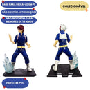 Boneco Figura Ação Estátua Anime My Hero Academia Shoto Todoroki Geek Nerd Colecionável Ponto Criativo