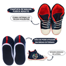 Pantufa Tênis Star Chinelo Harry Potter Hogwarts Saga Magia Inverno Frio Quarto Presente Megalomania