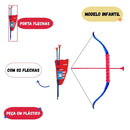Kit Arco Flecha Infantil Capitão América Criança Super Herói Marvel Vingadores