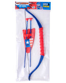 Kit Arco Flecha Infantil Capitão América Criança Super Herói Marvel Vingadores