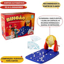 Jogo Bingo Bingão 100 Cartelas Globo Giratório Nig Brinquedo