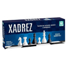 Jogo Xadrez Para Iniciantes Peças Grandes 37x37 Diversão Família