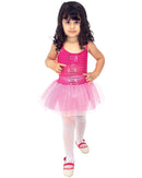 Fantasia Infantil Bailarina Dança Espetáculo Menina Saia Criança Lantejoula Festa
