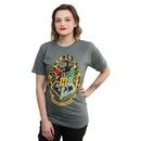 Camiseta Unissex Adulto HogWarts Casas Harry Potter Geek Nerd Presente