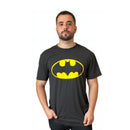 Camiseta Unissex Dc Comics Logo Batman Preto Adulto Geek Presente Super Heroi História em Quadrinhos