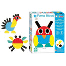 Jogo Educativo Infantil Forma Bichos Nig Brinquedos Peças Nig