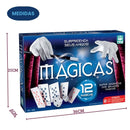 Jogo de Mágicas Divertido Kit De 12 Magicas Infantil Nig Brinquedos
