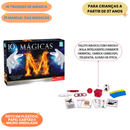 Jogo Kit 10 Magicas Criança Truques Cartas Nig Brinquedos Diversão Família Cubo