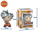 Boneco Funko Pop Goku Ultra Instinct Dragon Ball Super 1211 Colecionável Geek Anime Edição Limitada Presente Original
