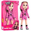 Boneca Brinquedo Infantil Emilly Vick Dos Rosa Youtuber Meninas Criança Presente Diversão Articulada