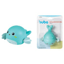 Brinquedo de Banho Baleia Nada Bebê Diversão Criança Banheira Rosa Azul Infantil Piscina Chuveiro Buba Megalomania