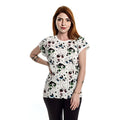 Camiseta Baby Look Meninas Super Poderosas Pattern Adulto Presente Passeio Cartoon Feminina