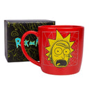 Caneca Club Rick Science Grandpa Nerd Style Cerâmica 330ml Colecionável Geek Ciência Café Criativo Ponto Criativo