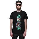 Camiseta Demon Slayer Tanjiro Preto Unissex Adulto Anime Geek Presente Exclusivo