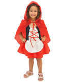 Fantasia Chapeuzinho Vermelho Capuz Infantil Festa Lobo Floresta Menina Completa Disney