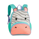 Mochila de Costas Mala Bolsa Infantil Girafa Zebra Pets Bebê Criança Menina Feminina Clio Megalomania