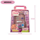 Kit Maquiagem Infantil Dia das Crianças Batom Glitter Paleta Sombras Diversão Festa Presente