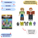Bonecos Figuras De Ação Roblox Pet Simulator Games Brinquedo Crianças Presente Gamer Colecionável Oficial