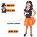 Fantasia Vestido Bruxa Keka Halloween Bruxinha Infantil Menina Festa Carnaval
