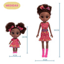 Boneca Juju Mommy And Daugthter Negra Brinquedo Menina Acessórios Diversão Brincadeira
