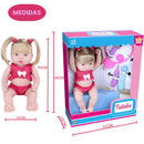 Brinquedo Boneca Tatinha Medica Estetoscópio Otoscópio Termômetro Infantil Menina Seringa Chupeta Prendedor